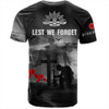 Australia T-Shirt Lest We Forget Remember Soldiers