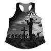 Australia Women Racerback Singlet Lest We Forget Remember Soldiers