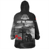 Australia Snug Hoodie Lest We Forget Remember Soldiers