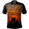 Australia Polo Shirt - Anzac Day Australia And New Zealand Remembers