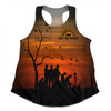 Australia Women Racerback Singlet - Anzac Day Australia And New Zealand Remembers