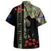 Australia Hawaiian Shirt Lest We Forget Military Camouflage Simple Style