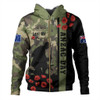 Australia Hoodie Lest We Forget Military Camouflage Simple Style