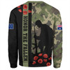 Australia Sweatshirt Lest We Forget Military Camouflage Simple Style