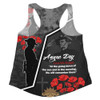 Australia Women Racerback Singlet - Remembering The Anzacs