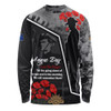 Australia Long Sleeve T-shirt - Remembering The Anzacs