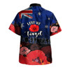 Australia Hawaiian Shirt - Anzac Day Soldier With Poppies Flowers