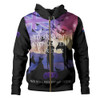 Australia Hoodie - Purple Alnimals Poppy