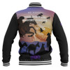 Australia Baseball Jacket - Purple Alnimals Poppy