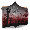 Australia Hooded Blanket - Anzac Day Lest We Forget Red