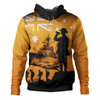 Australia Hoodie Lest We Forget Navy Anzac