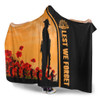 Australia Hooded Blanket Anzac Day In My Heart