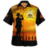 Australia Hawaiian Shirt Lest We Forget Anzac Horse Brigade