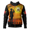 Australia Hoodie Lest We Forget Anzac Horse Brigade