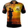 Australia Polo Shirt Lest We Forget Anzac Horse Brigade