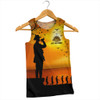 Australia Men Singlet Lest We Forget Anzac Horse Brigade