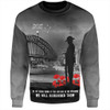 Australia Sweatshirt At The Going Down Of The Sun We Will Remember Them