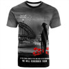 Australia T-Shirt At The Going Down Of The Sun We Will Remember Them