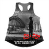 Australia Women Racerback Singlet At The Going Down Of The Sun We Will Remember Them