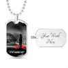 Australia Anzac Day Dog Tag At The Going Down Of The Sun We Will Remember Them
