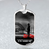 Australia Anzac Day Dog Tag At The Going Down Of The Sun We Will Remember Them