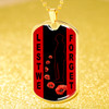 Australia Anzac Day Dog Tag Lest We Forget Soldiers And Poppy Design