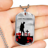 Australia Anzac Day Dog Tag Lest We Forget Soldiers