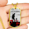 Australia Anzac Day Dog Tag Lest We Forget Soldiers