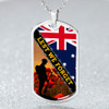 Australia Anzac Day Dog Tag Let We Forget Berbad Wire