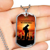 Australia Anzac Day Dog Tag We Will Never Forget Ver.1