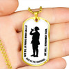 Australia Anzac Day Dog Tag Soldiers We Will Remember Them