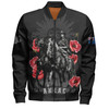 Australia Bomber Jacket - Anzac Day Lest We Forget The Light Horse