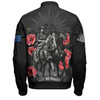 Australia Bomber Jacket - Anzac Day Lest We Forget The Light Horse