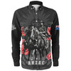 Australia Long Sleeve Shirt - Anzac Day Lest We Forget The Light Horse