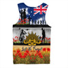 Australia Men Singlet Lest We Forget Poppies And Soldiers Army Style
