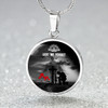 Australia Necklace Circle Lest We Forget Remember Soldiers