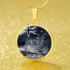 Australia Necklace Circle Anzac Day Remember All The Battles Fought