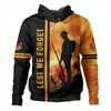 Australia Hoodie Lest We Forget Quater Style