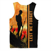 Australia Men Singlet Lest We Forget Quater Style