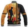 Australia Baseball Jacket Lest We Forget Quater Style