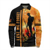 Australia Long Sleeve Polo Shirt Lest We Forget Quater Style