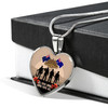 Australia Necklace Heart Anzac Day All Gave Some Some Gave All