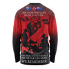 Australia Anzac Long Sleeve T-shirt Anzac Day Poppy Flowers Red2