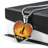 Australia Necklace Heart Anzac Day For The Fallen, Lest We Forget