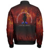 Australia Bomber Jacket - Anzac Day Their Name Liveth For Evermore Dark Grunge Style