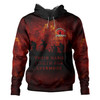 Australia Hoodie - Anzac Day Their Name Liveth For Evermore Dark Grunge Style