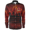 Australia Long Sleeve Shirt - Anzac Day Their Name Liveth For Evermore Dark Grunge Style