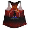 Australia Women Racerback Singlet - Anzac Day Their Name Liveth For Evermore Dark Grunge Style