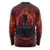 Australia Long Sleeve T-shirt - Anzac Day Their Name Liveth For Evermore Dark Grunge Style