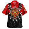 Australia Hawaiian Shirt Aboriginal Inspired Naidoc Symbol Pattern